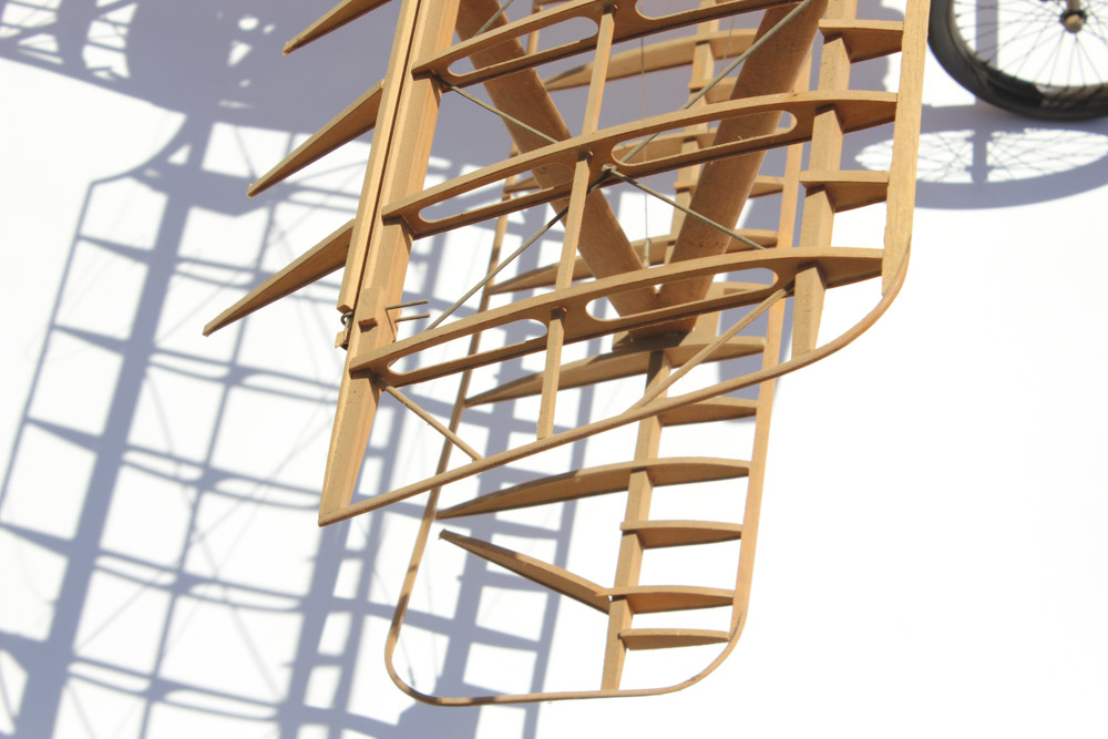 Skeleton Model of the WWI Era French Nieuport 11 (Bébé) Sesquiplane