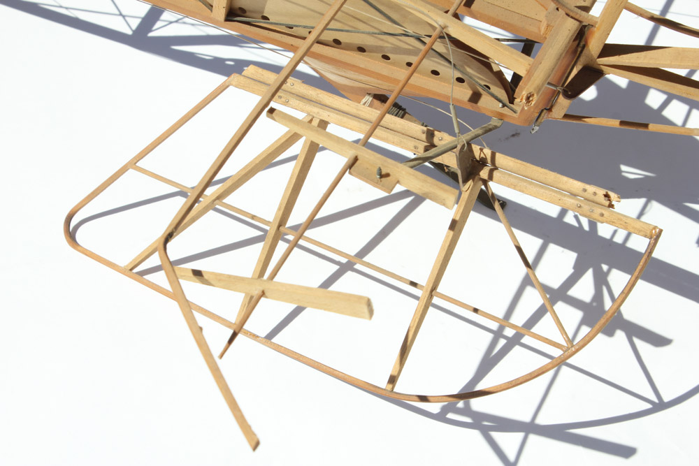 Skeleton Model of the WWI Era French Nieuport 11 (Bébé) Sesquiplane