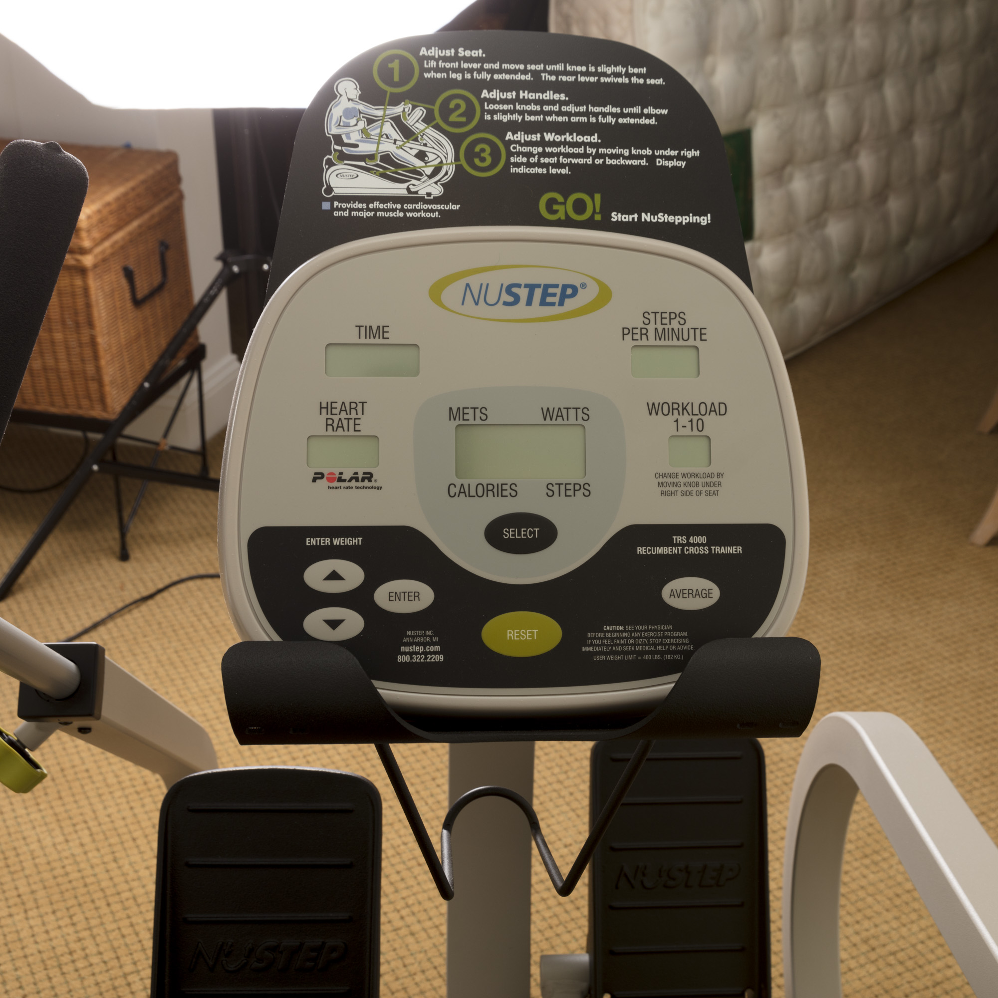 NuStep T4 Recumbent Cross Trainer