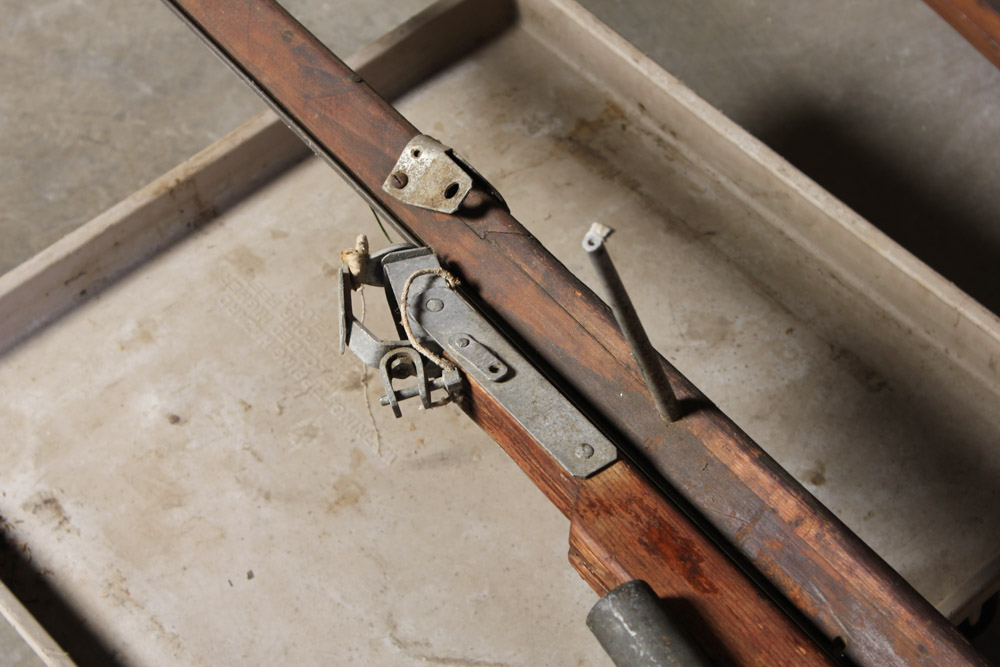 Vintage Mahogany Sailing Canoe