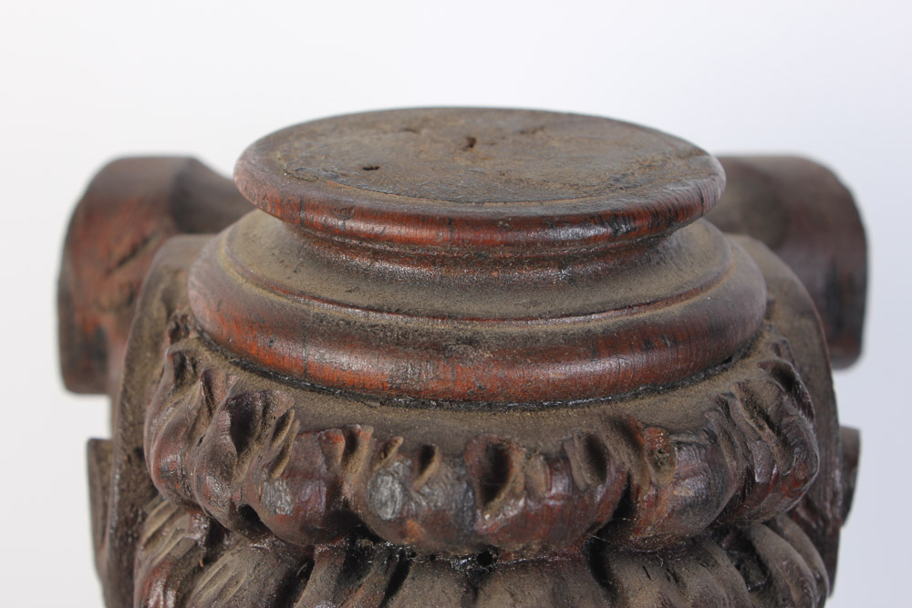 Set of Three Hand Carved Griffin Architectural Elements