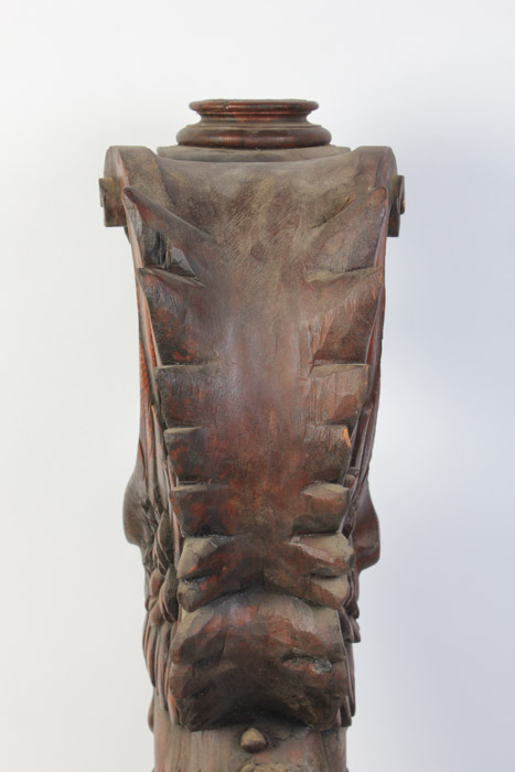 Set of Three Hand Carved Griffin Architectural Elements