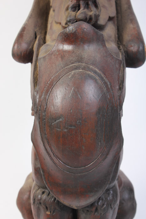 Set of Three Hand Carved Griffin Architectural Elements