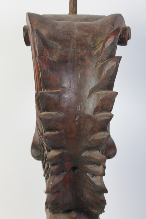 Set of Three Hand Carved Griffin Architectural Elements