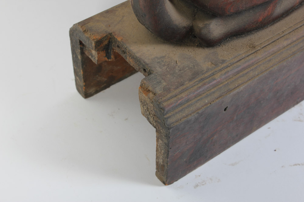 Set of Three Hand Carved Griffin Architectural Elements