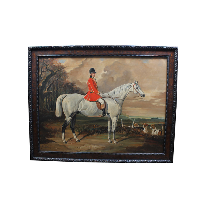 Wallace Nall Oil Painting on Board