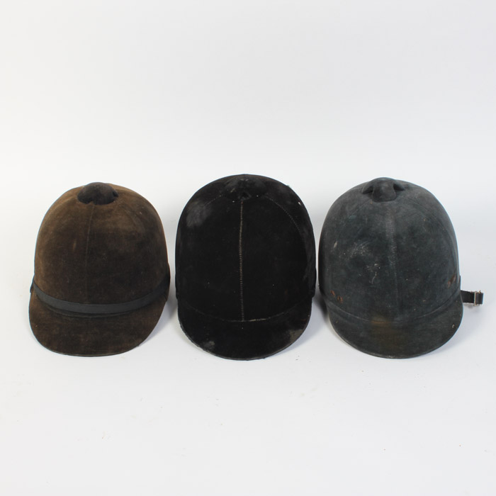 Collection of Vintage Hunt Caps