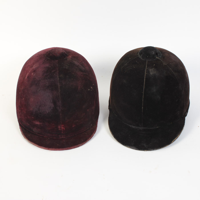Pair of Vintage Hunt Caps