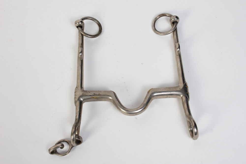 Collection of Stirrups, Chains, and Bits