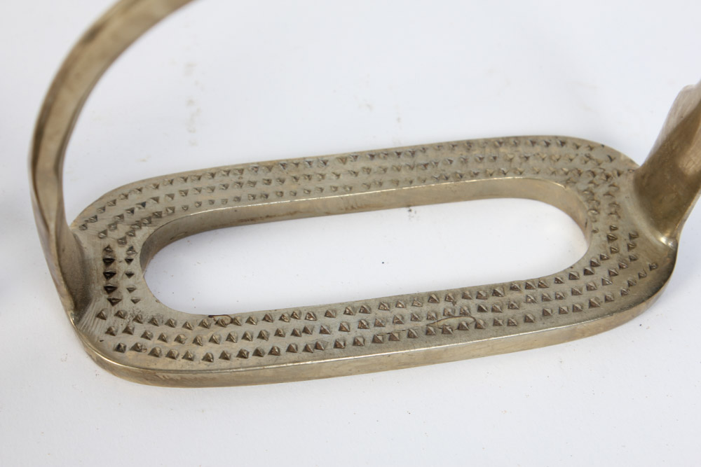 Collection of Stirrups, Chains, and Bits