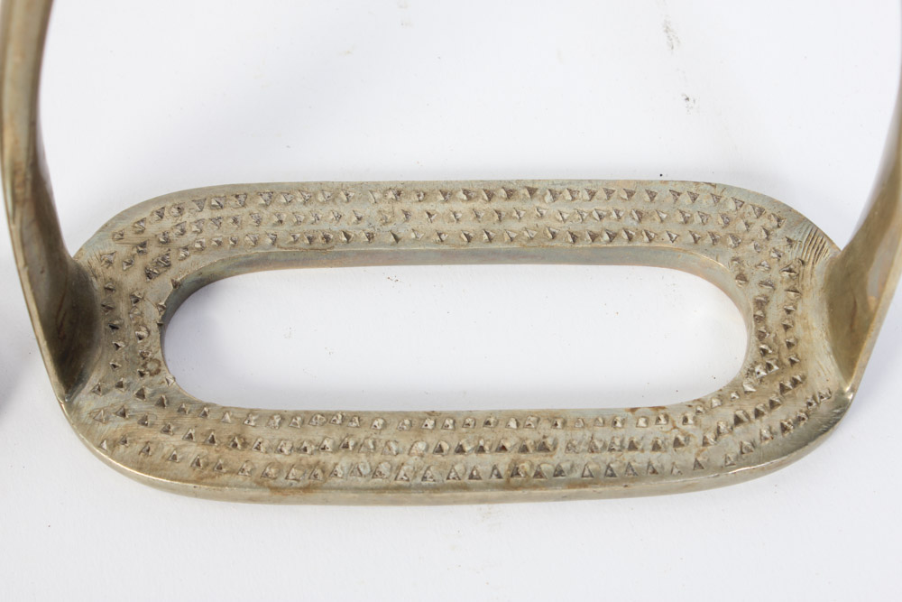 Collection of Stirrups, Chains, and Bits