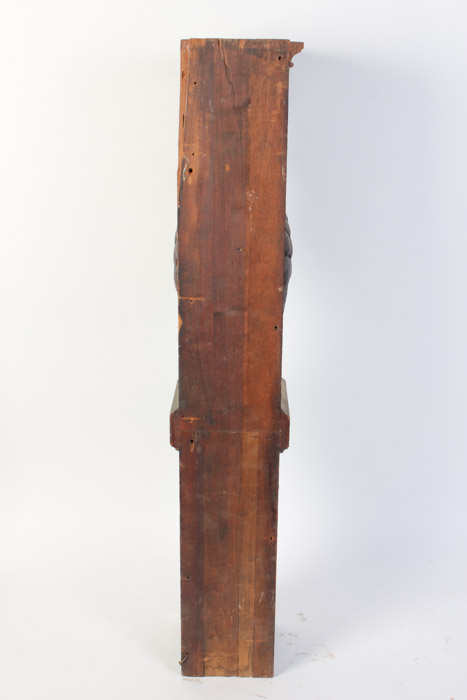 Pair of Hand Carved Owl Architectural Elements