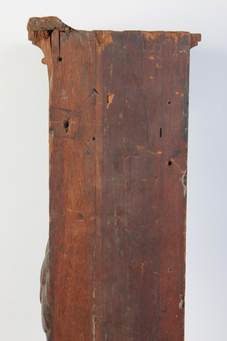 Pair of Hand Carved Owl Architectural Elements