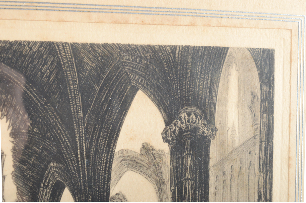 M. Ellsworth English Abbey Church and Cathedral Engravings