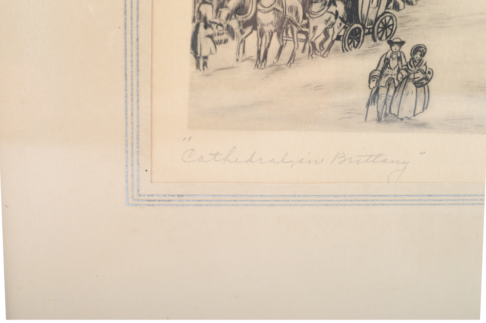 M. Ellsworth English Abbey Church and Cathedral Engravings