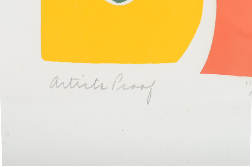 Ginny Artist's Proof Lithograph "Reclining Woman"