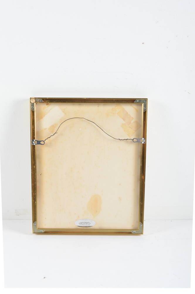 Ginny Artist's Proof Lithograph "Reclining Woman"