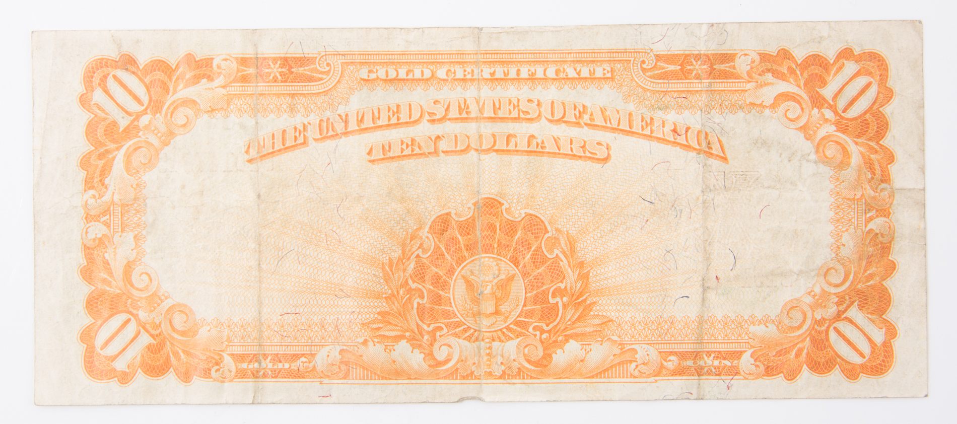 1907 Ten Dollar Gold Certificate Banknote