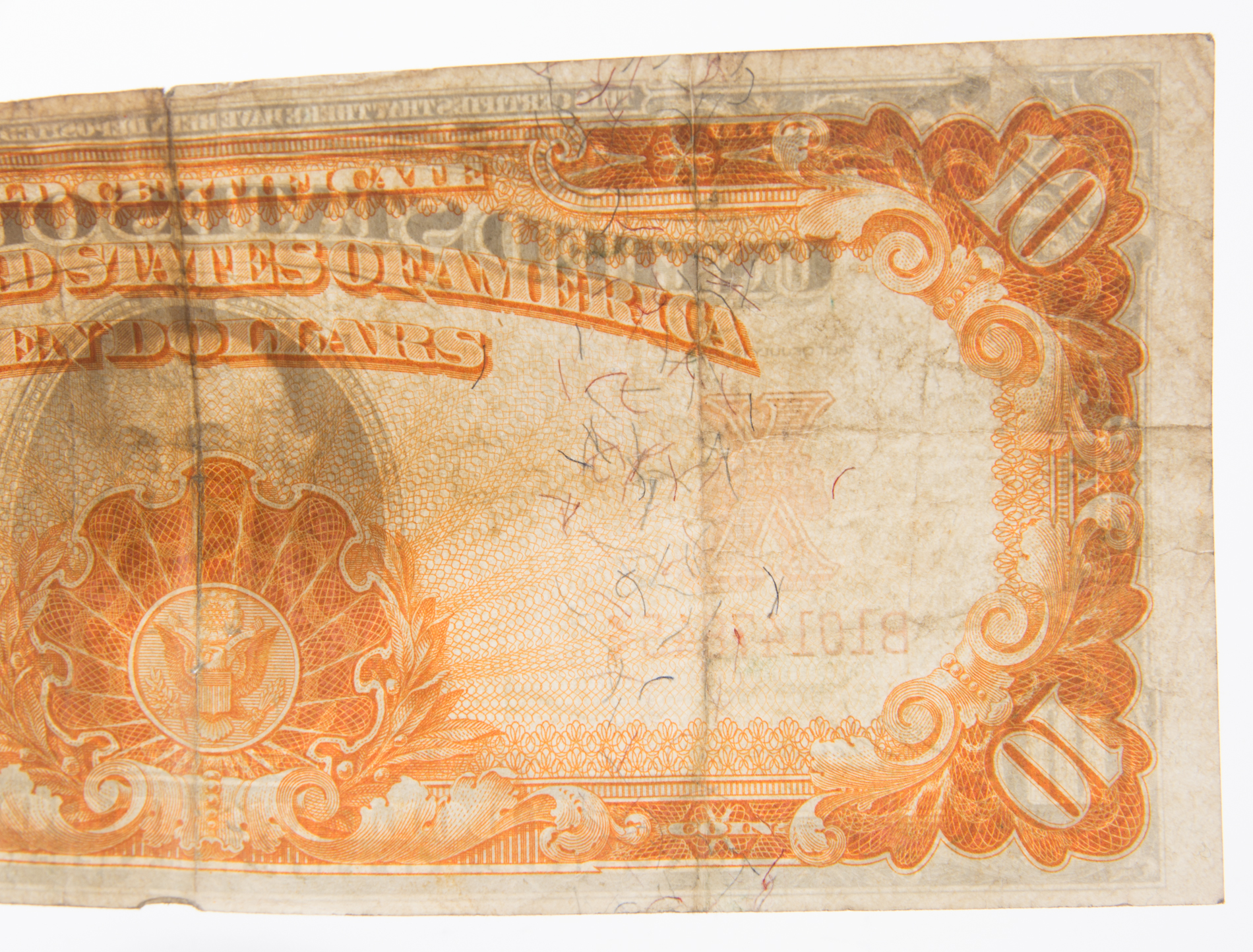 1907 Ten Dollar Gold Certificate Banknote