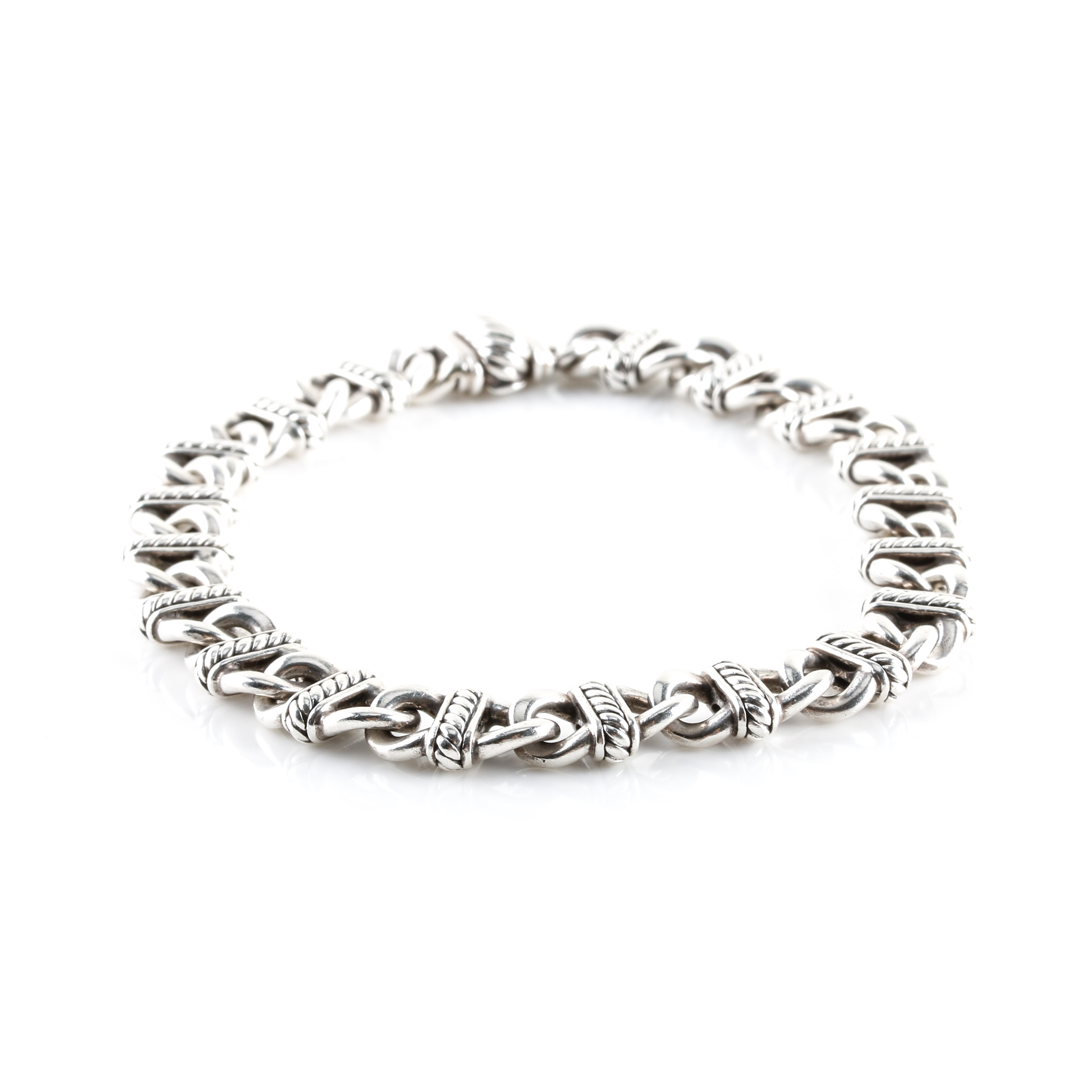 David Yurman Sterling Silver Madison Link Bracelet