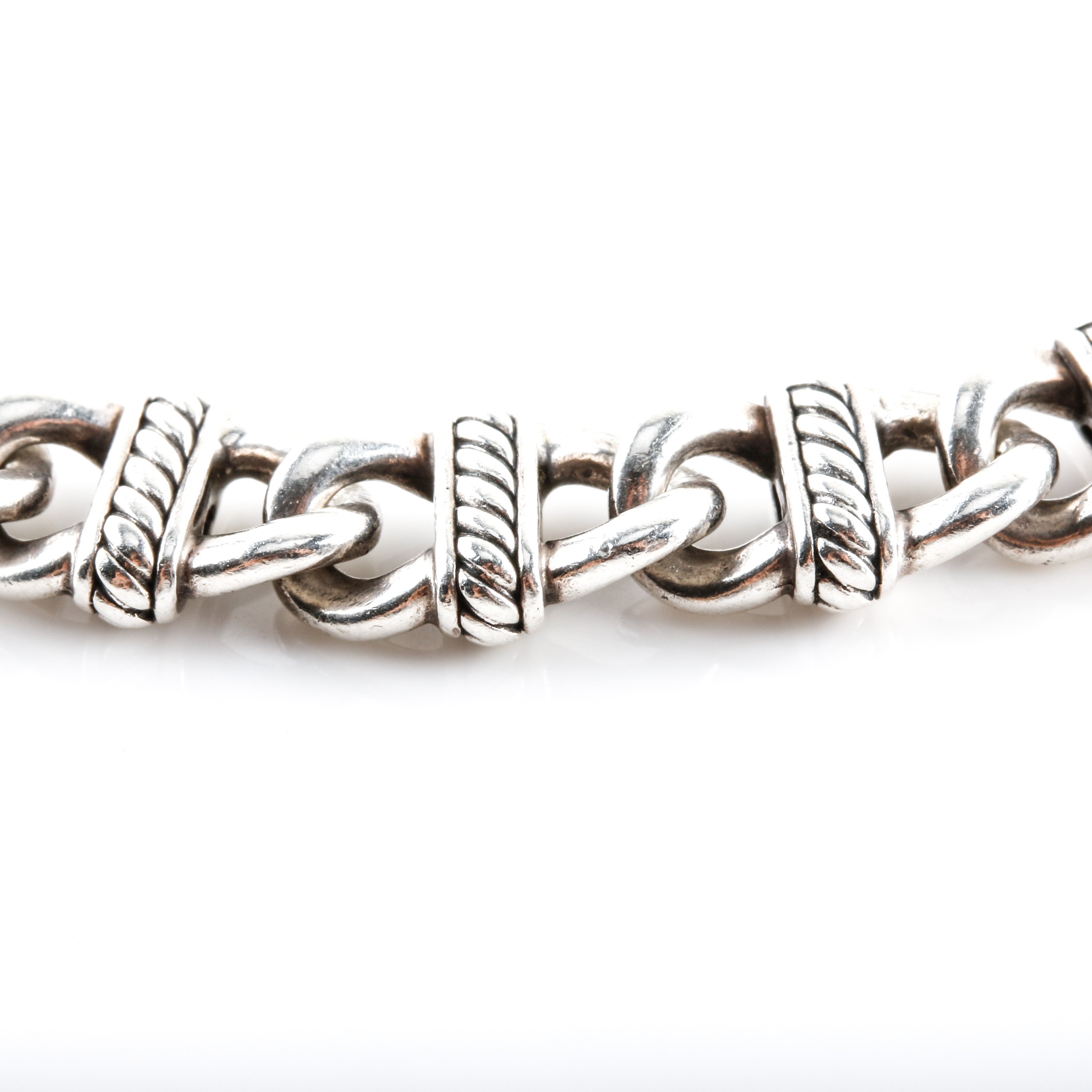 David Yurman Sterling Silver Madison Link Bracelet