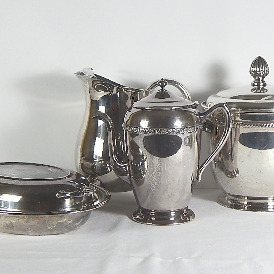 Silver Plate Entertaining Collection