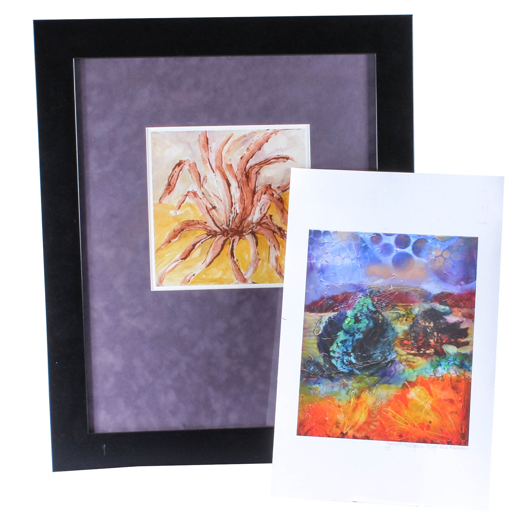 Two Janeth Patton Giclée Prints