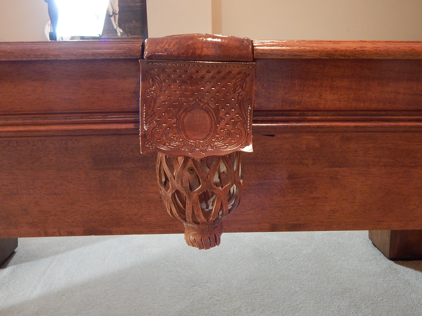 Kasson Oak Pool Table and Accessories