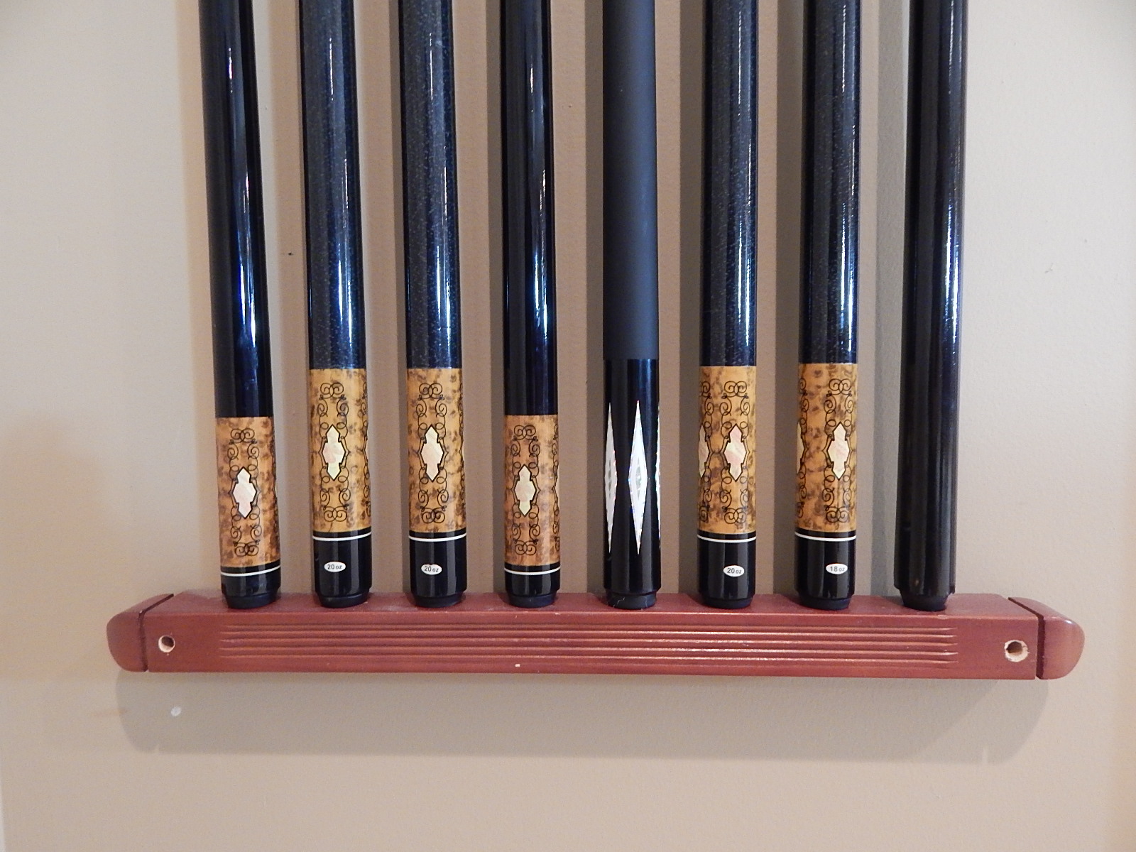 Kasson Oak Pool Table and Accessories