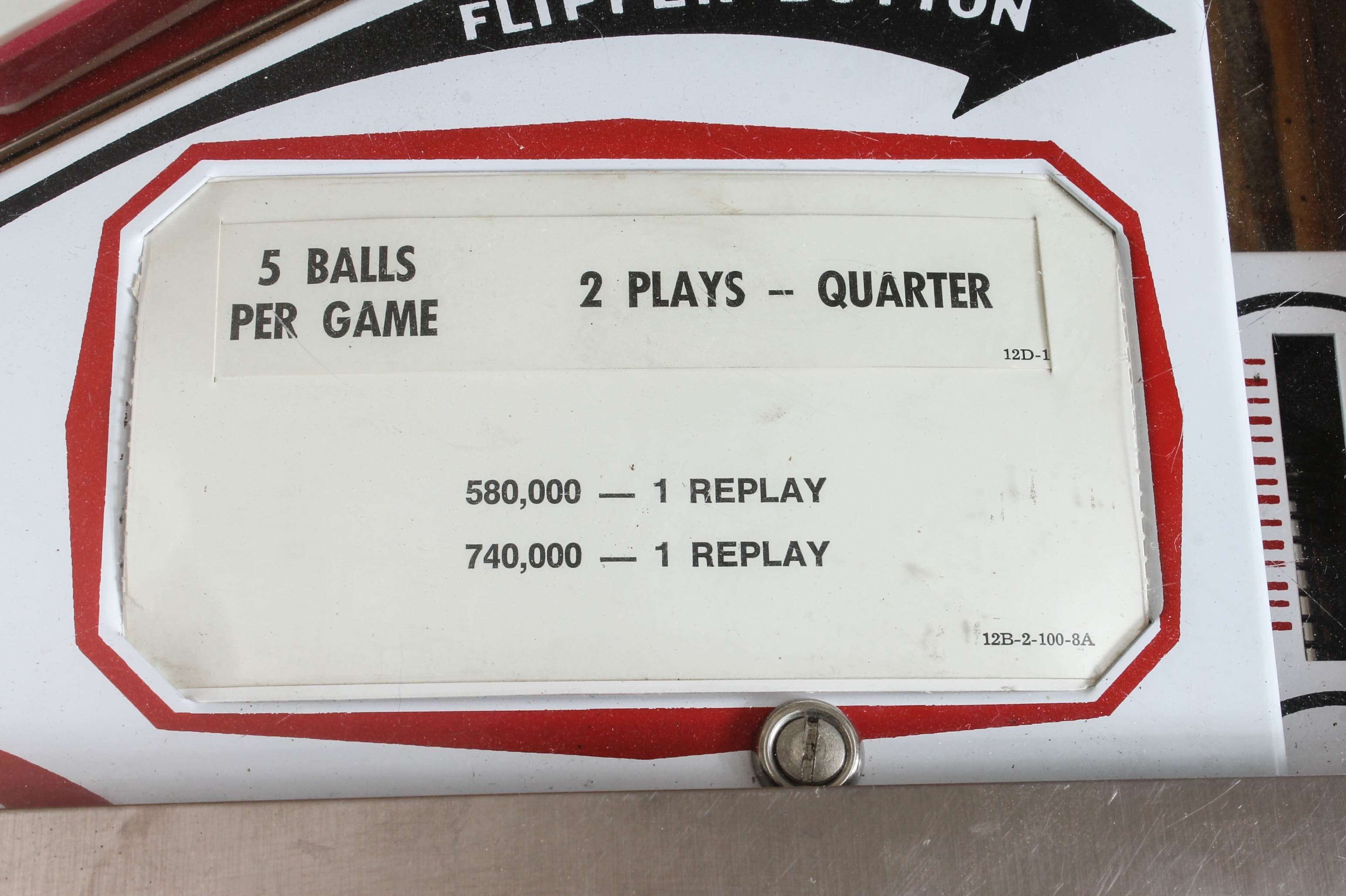 1977 Stern "Disco" Pinball Machine