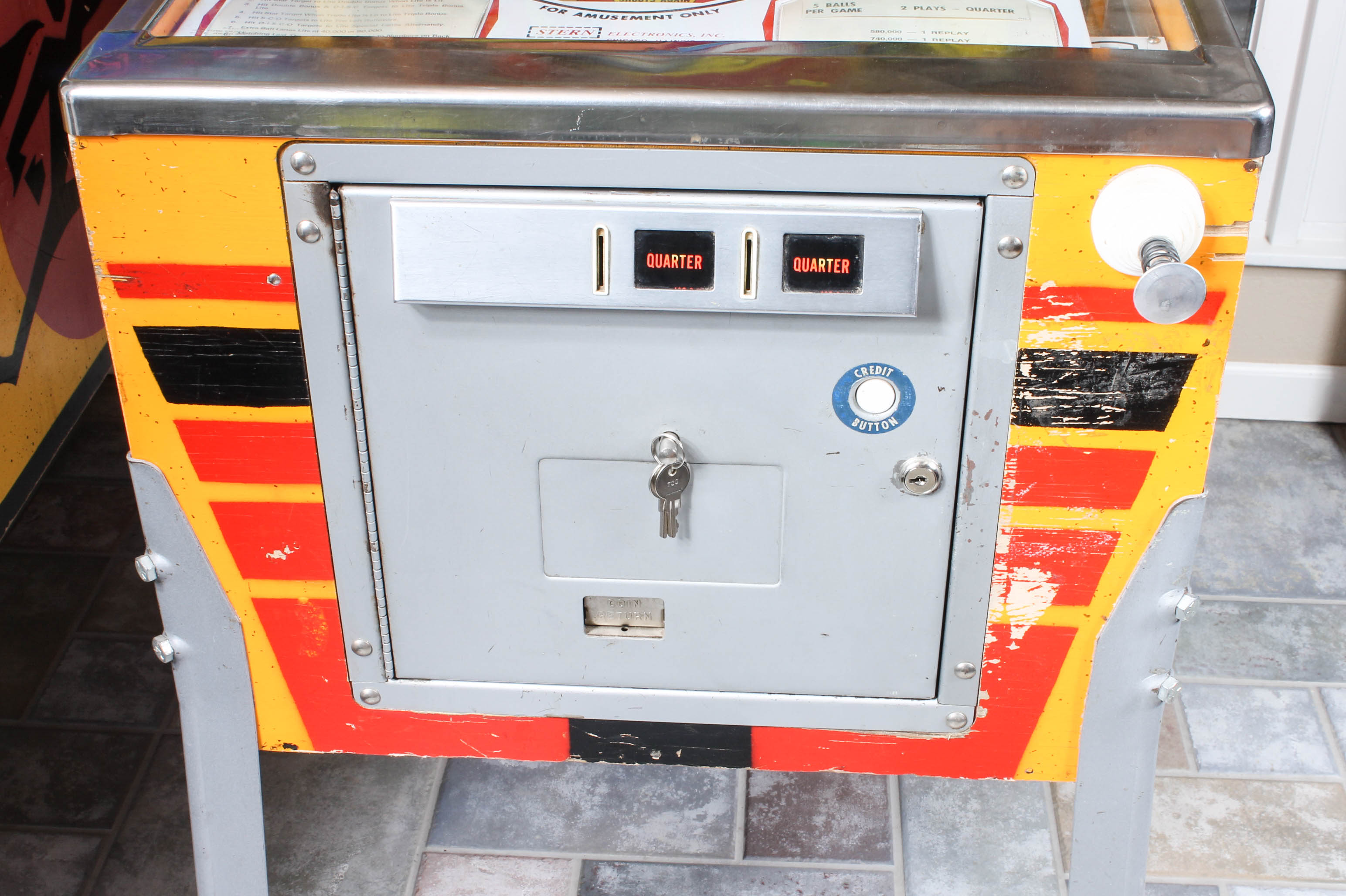 1977 Stern "Disco" Pinball Machine