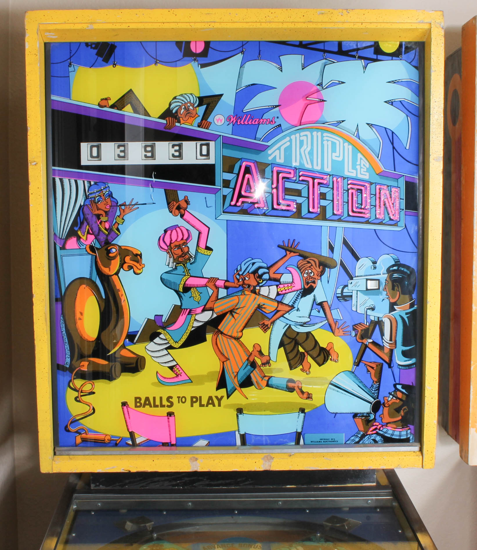 1974 Williams "Triple Action" Pinball Machine