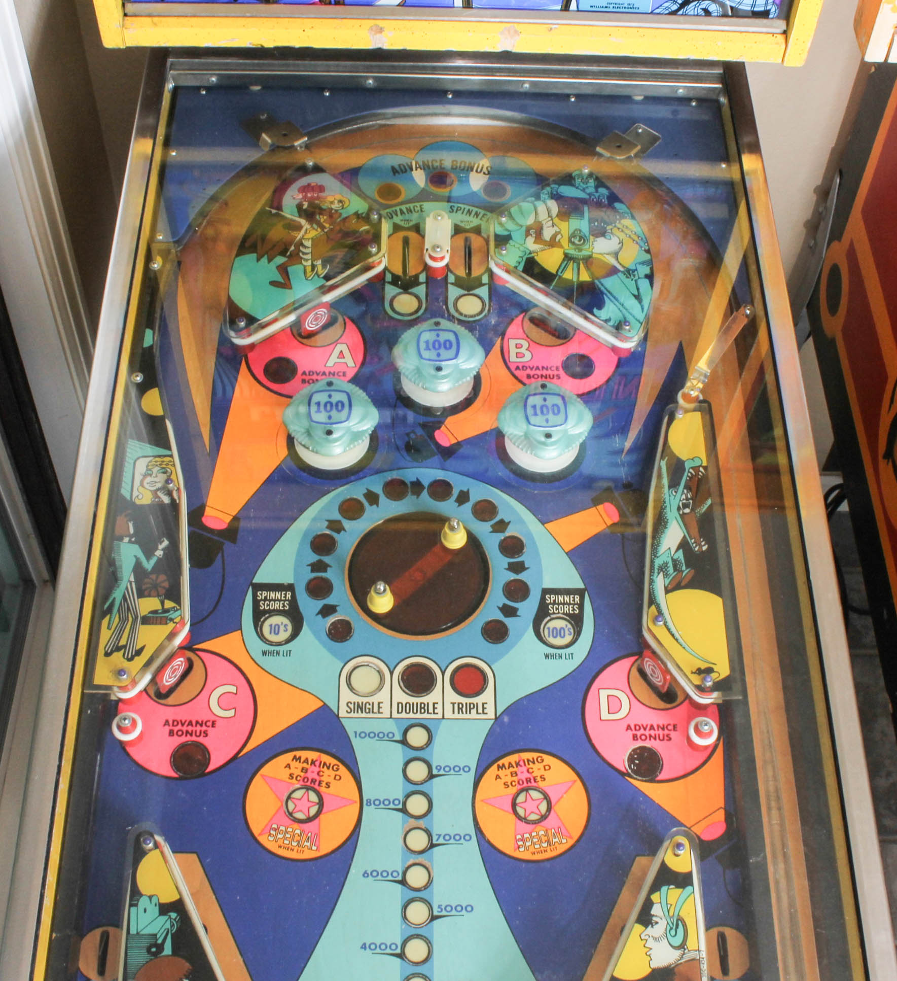 1974 Williams "Triple Action" Pinball Machine