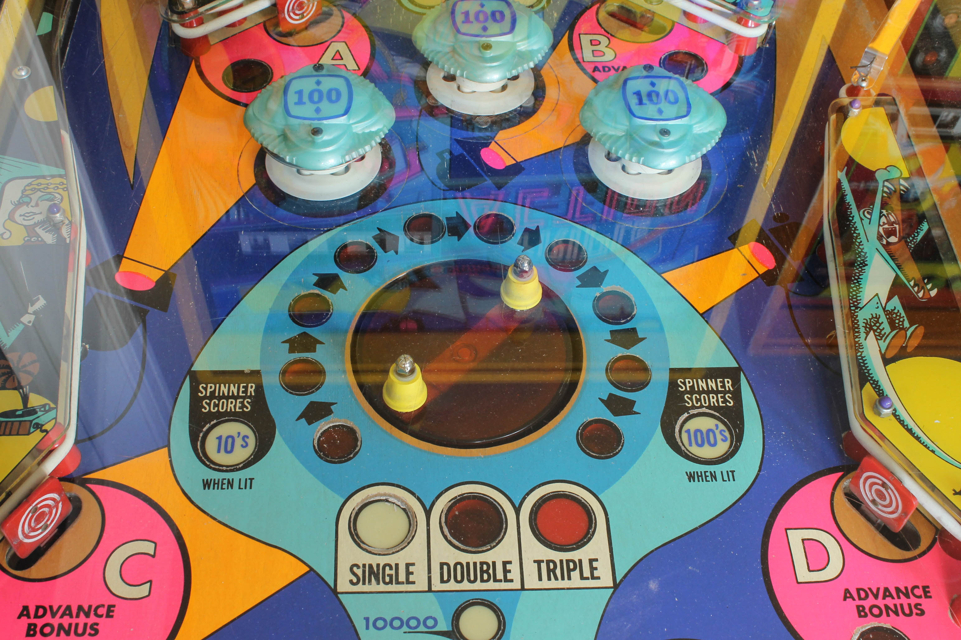 1974 Williams "Triple Action" Pinball Machine