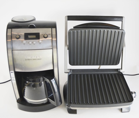 Cuisinart Coffee Maker and Cuisinart Griddle Express