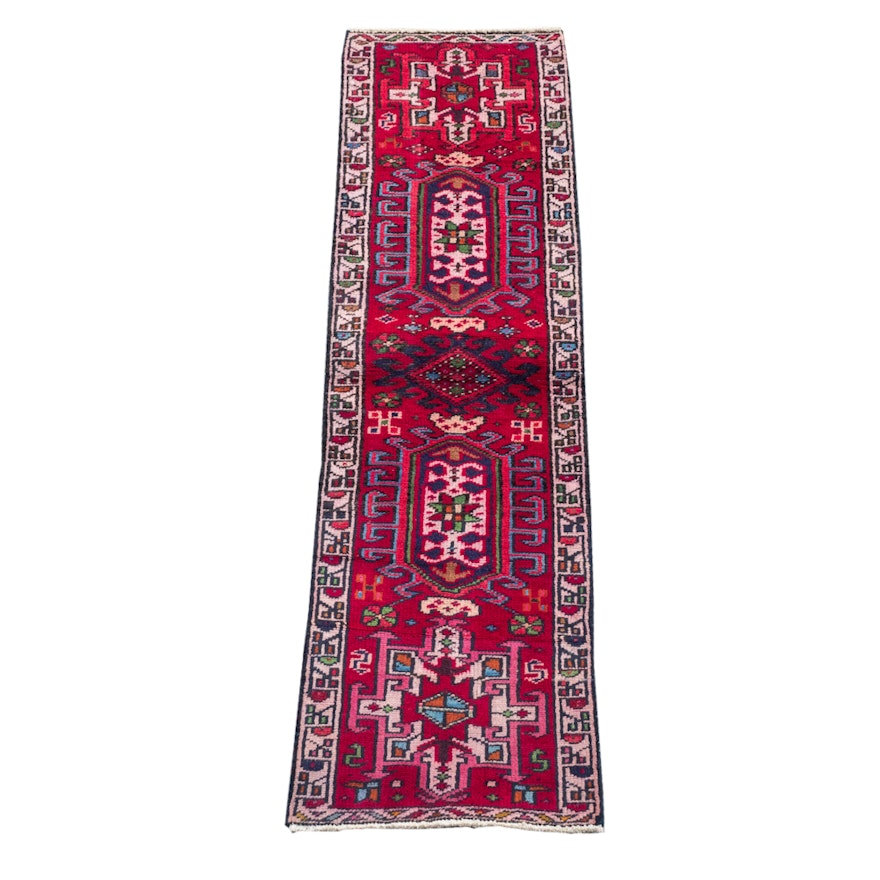 Handknotted Karaja Wool Carpet Runner