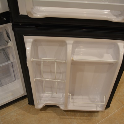 GE Compact Two Door Refrigerator