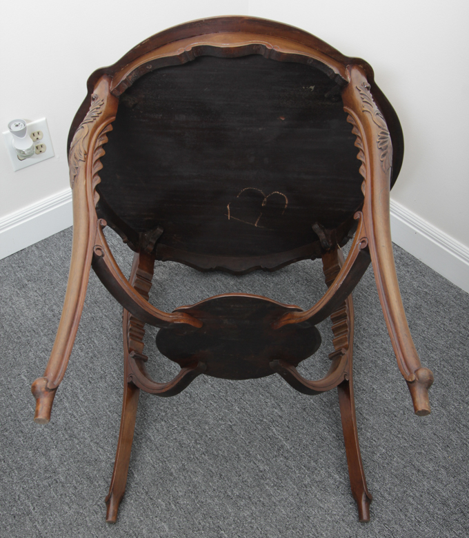 Vintage Provincial Louis XV Style Side Table