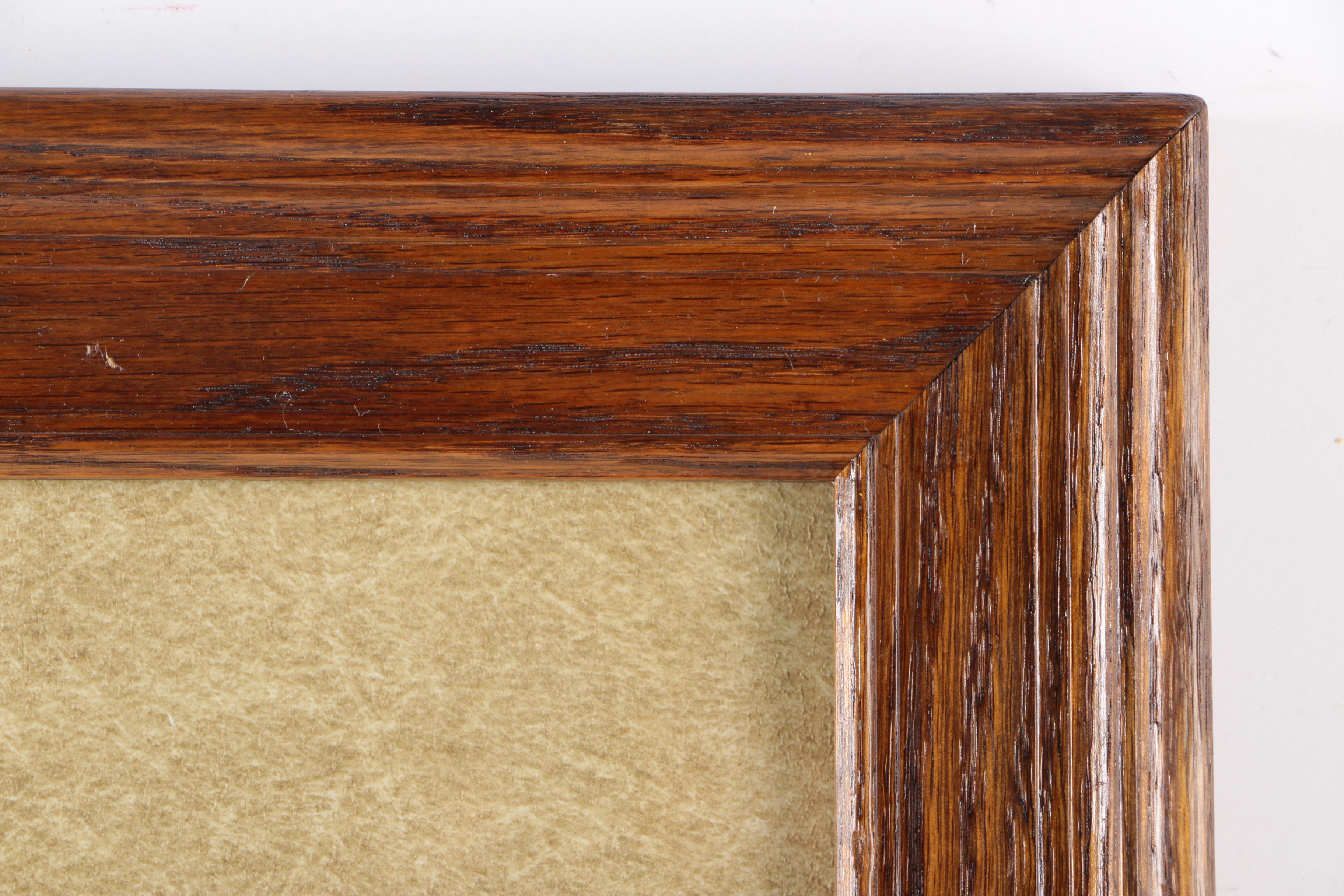 Hand Colored Etching of a Gordon Setter