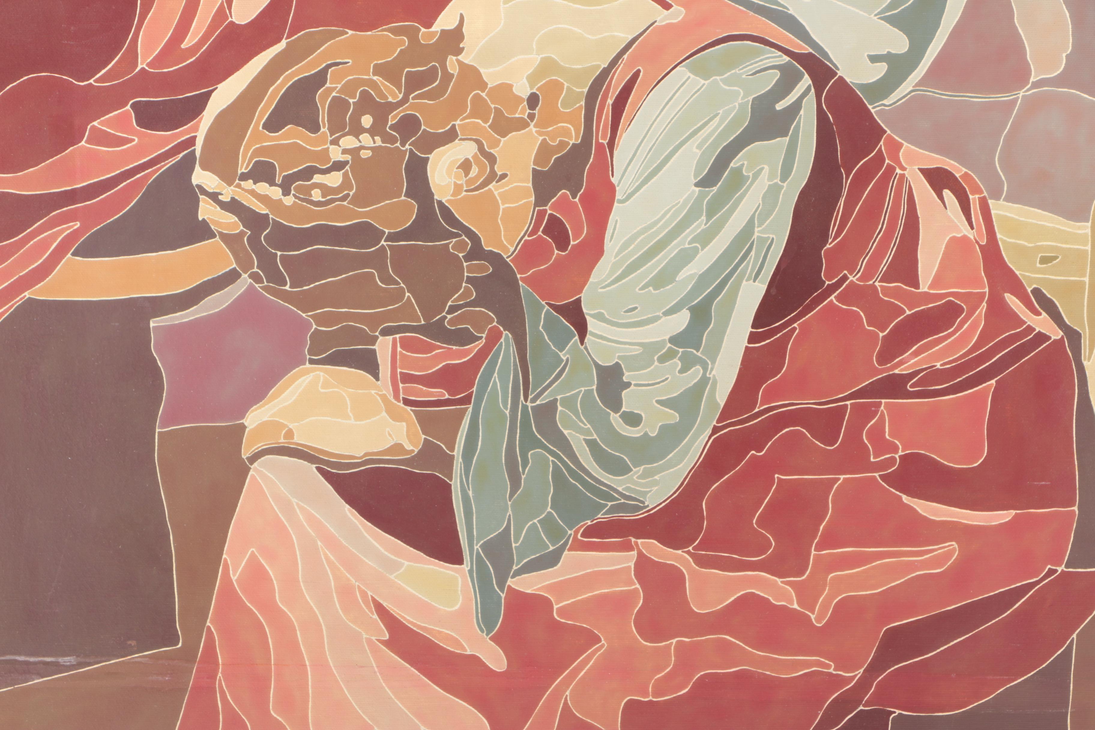 Peretto Original Oil Painting "Resting"