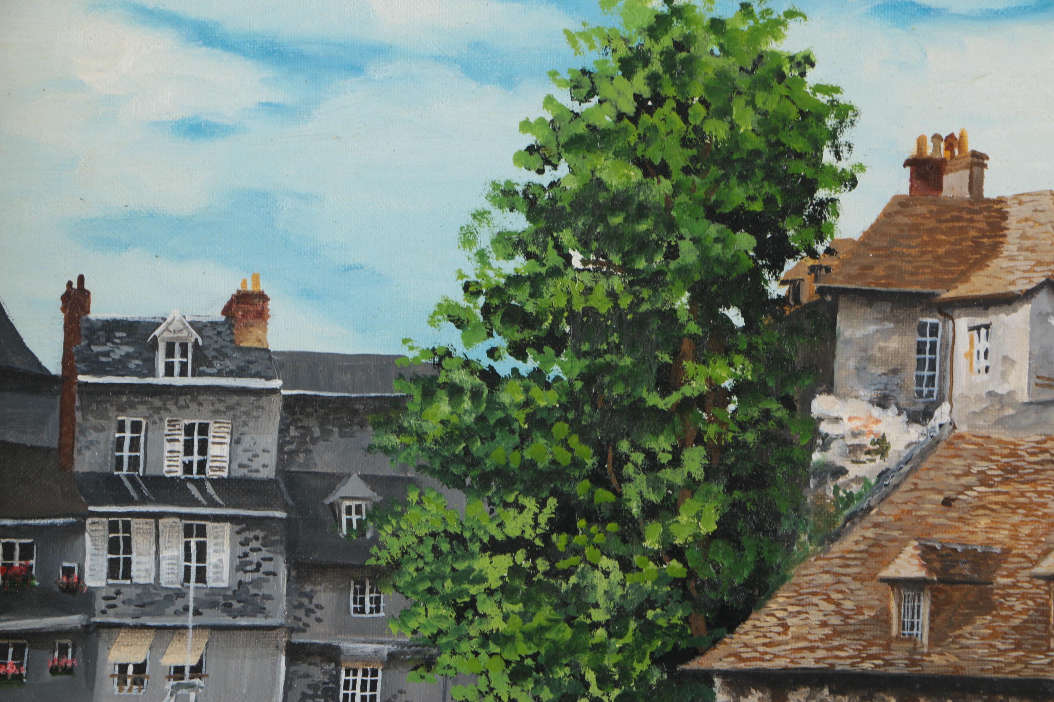 Duchemin Sylvie Oil Painting Painting on Canvas "Honfleur"