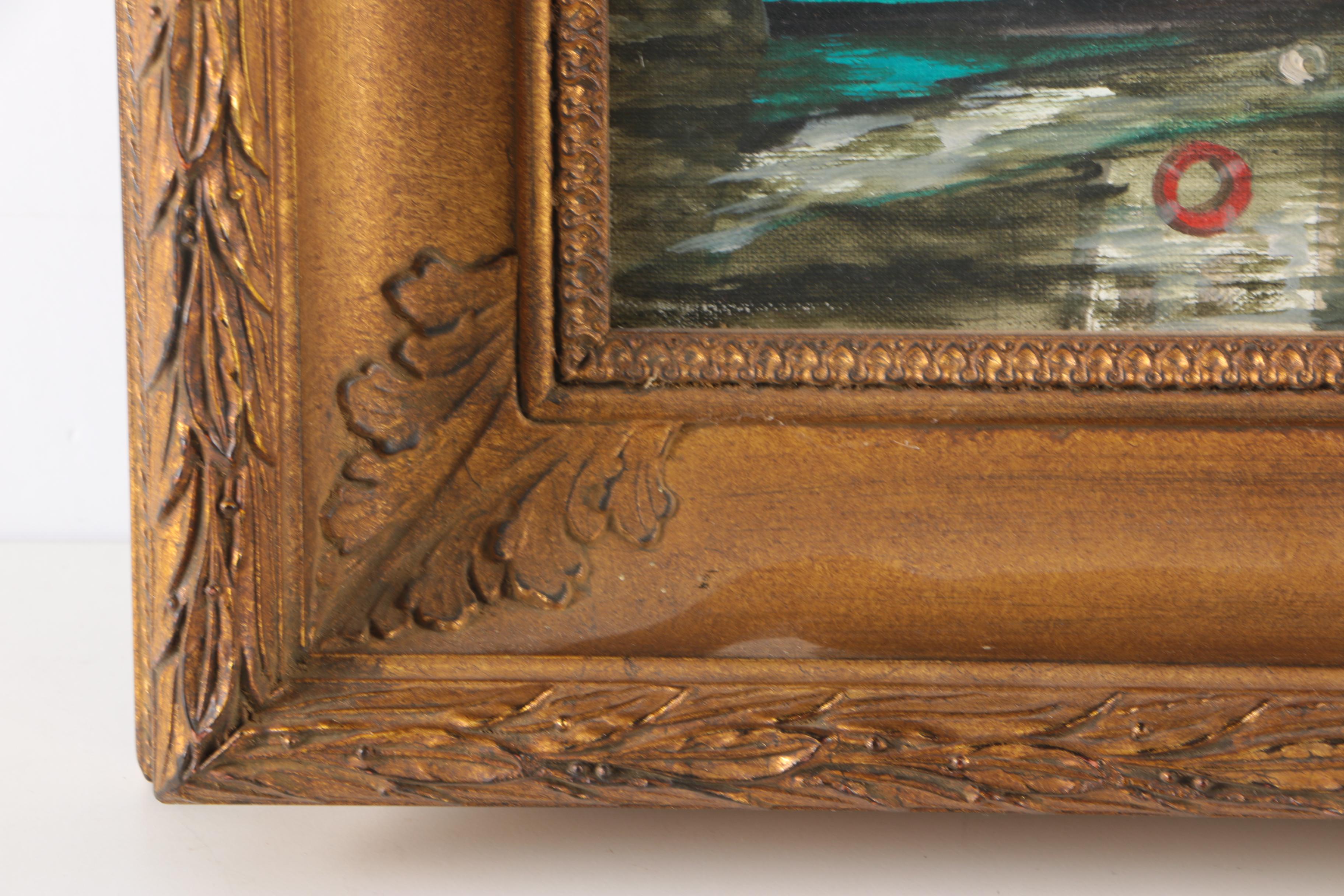 Duchemin Sylvie Oil Painting Painting on Canvas "Honfleur"