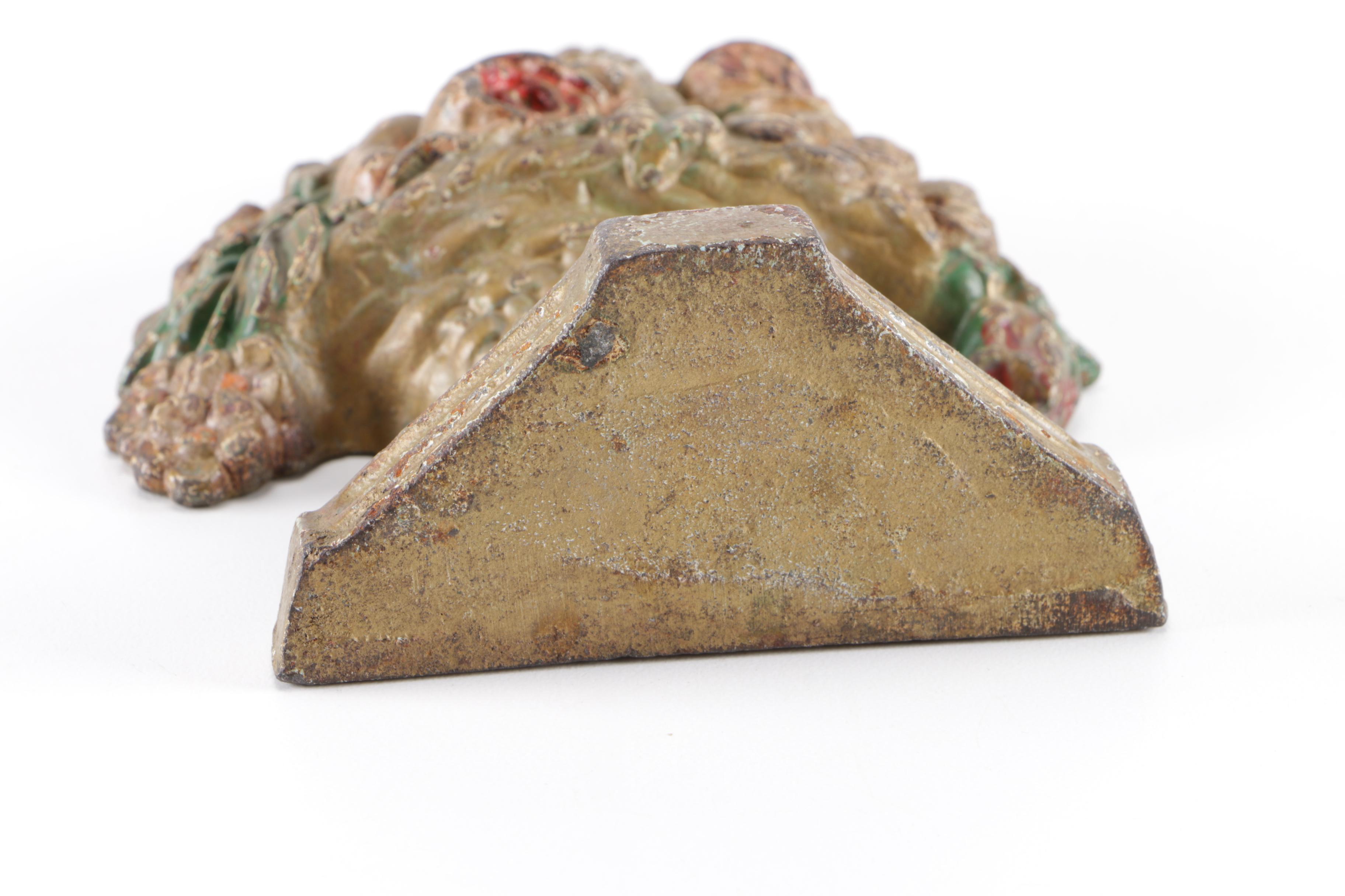 Cast Iron Floral Themed Decor