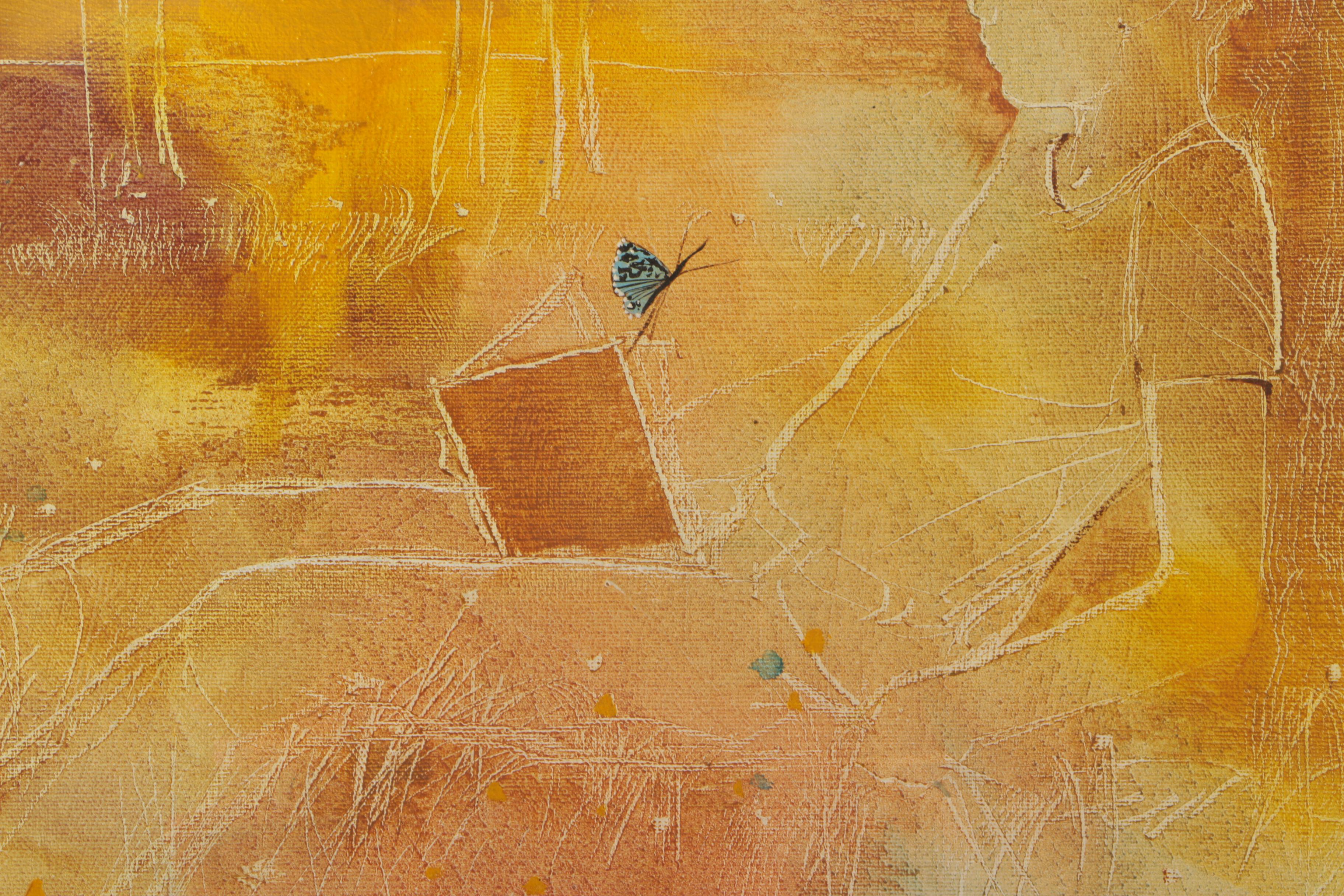 William Benecke "Boy" Oil on Canvas