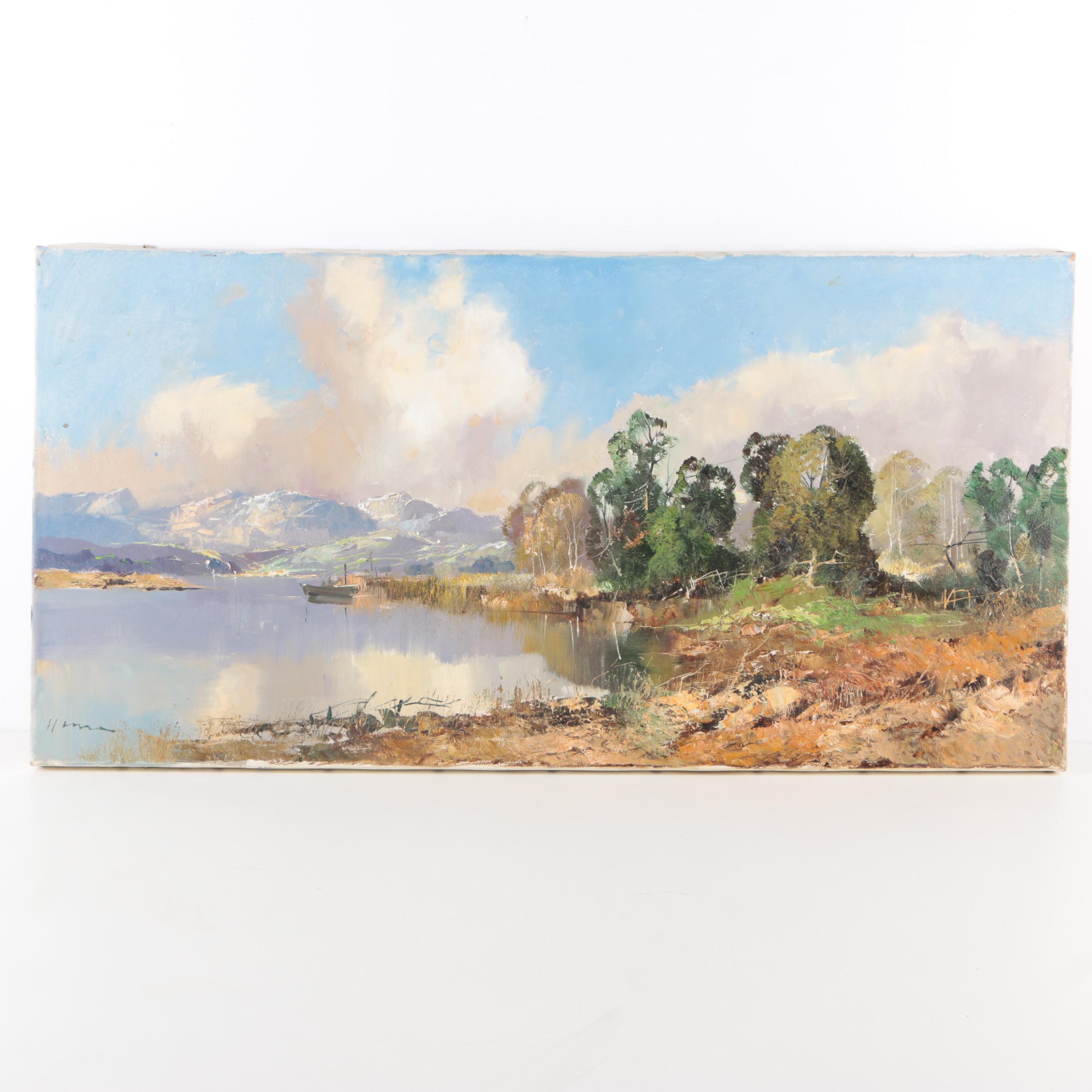 Acrylic Landscape Painting