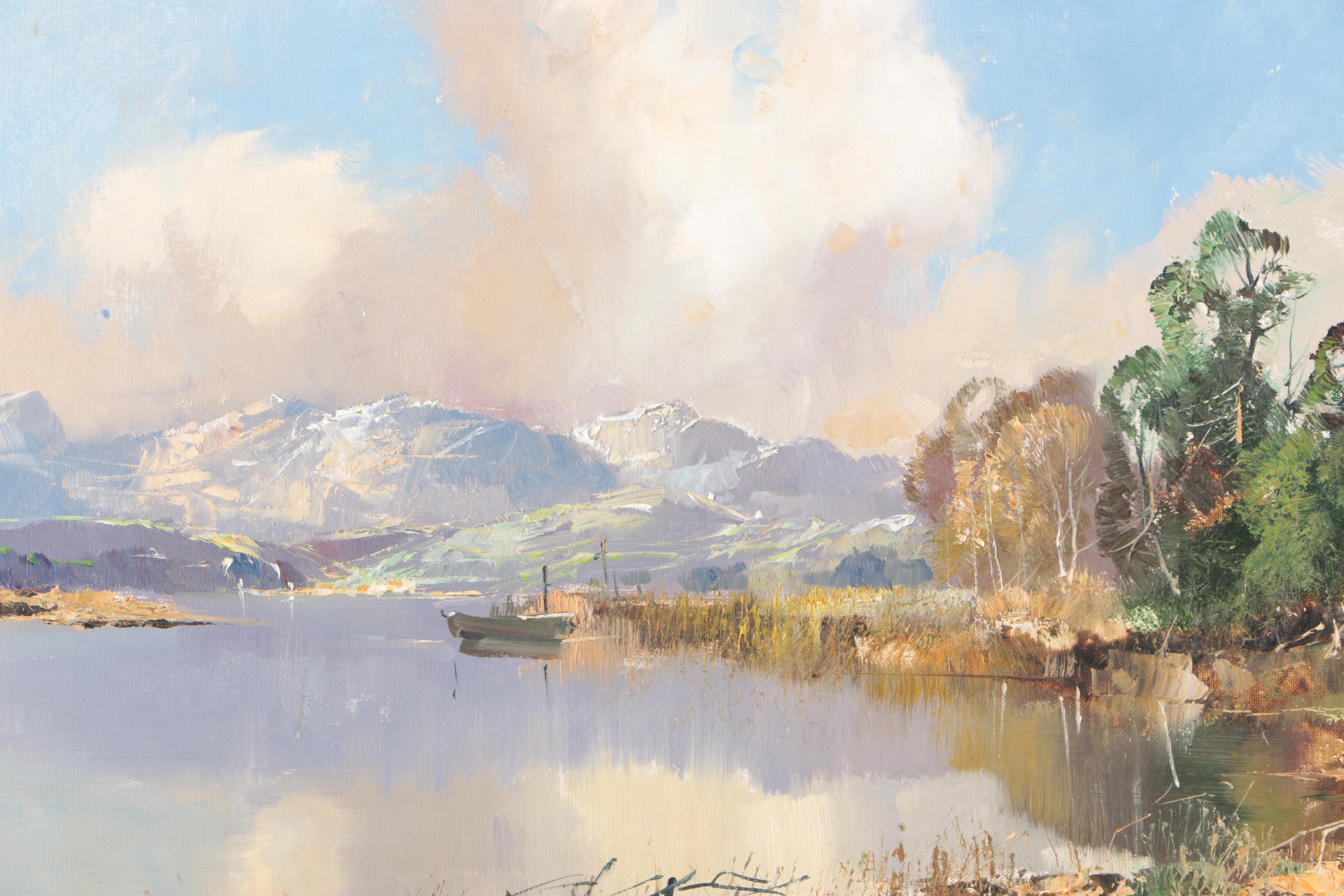 Acrylic Landscape Painting