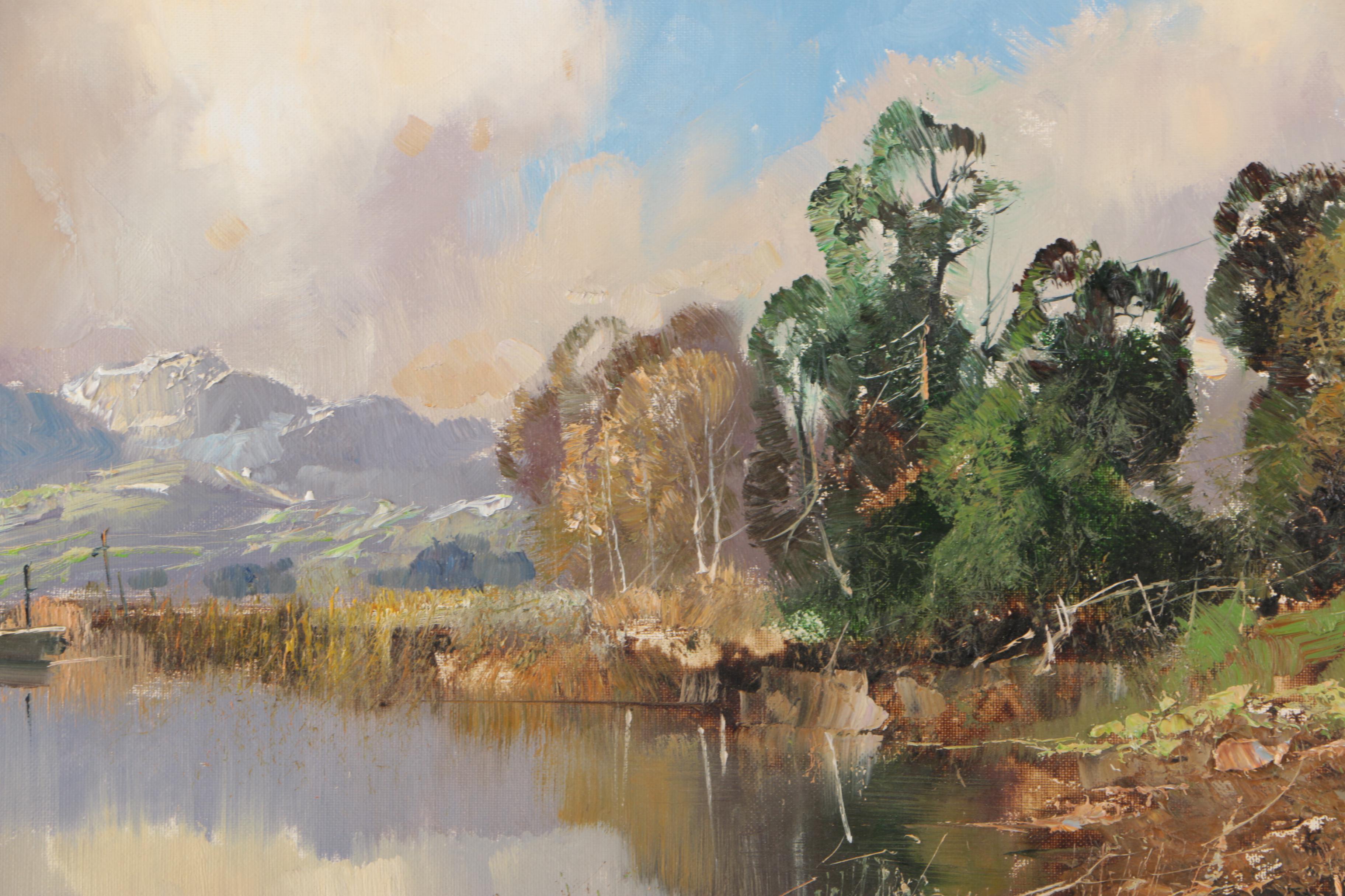 Acrylic Landscape Painting