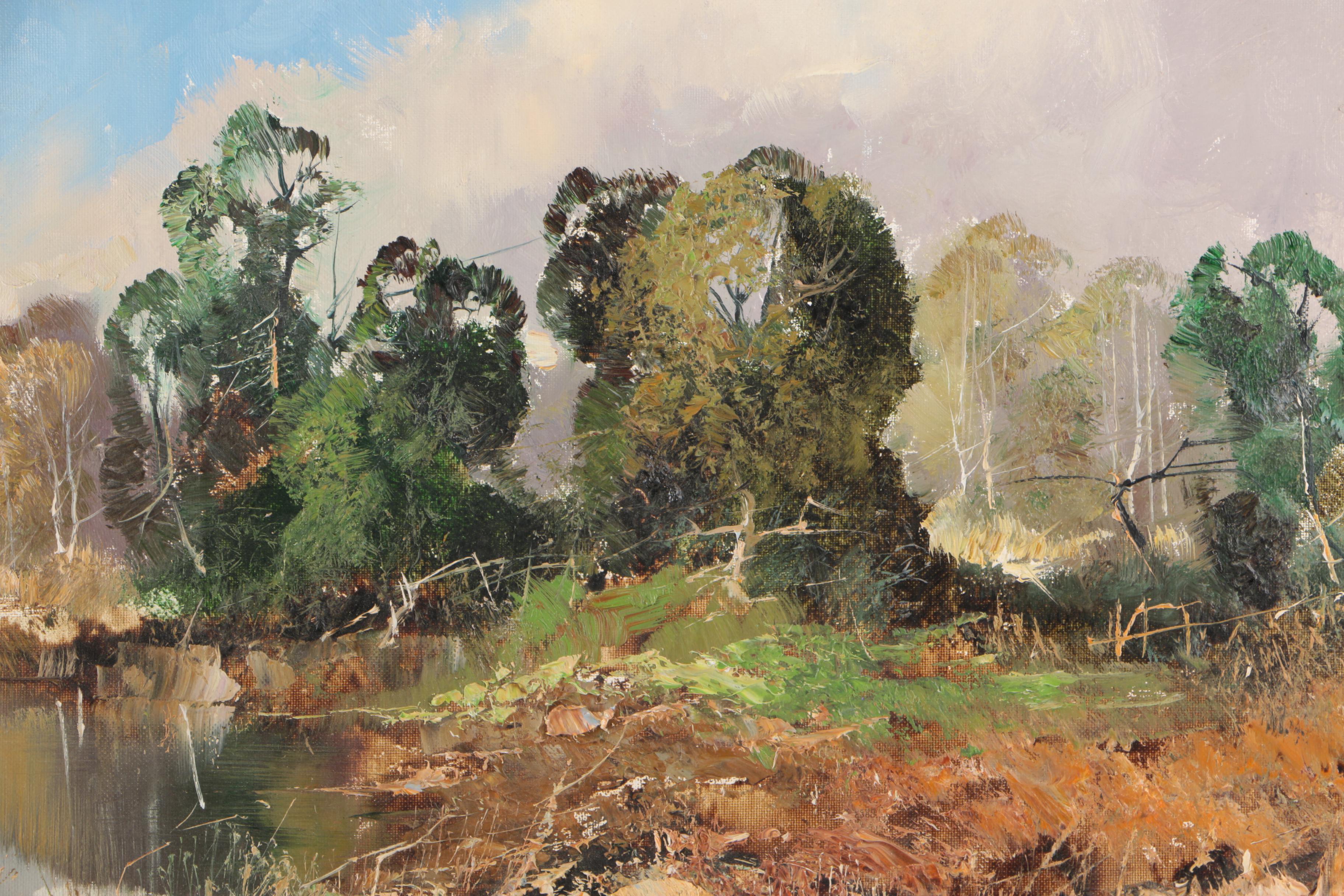 Acrylic Landscape Painting