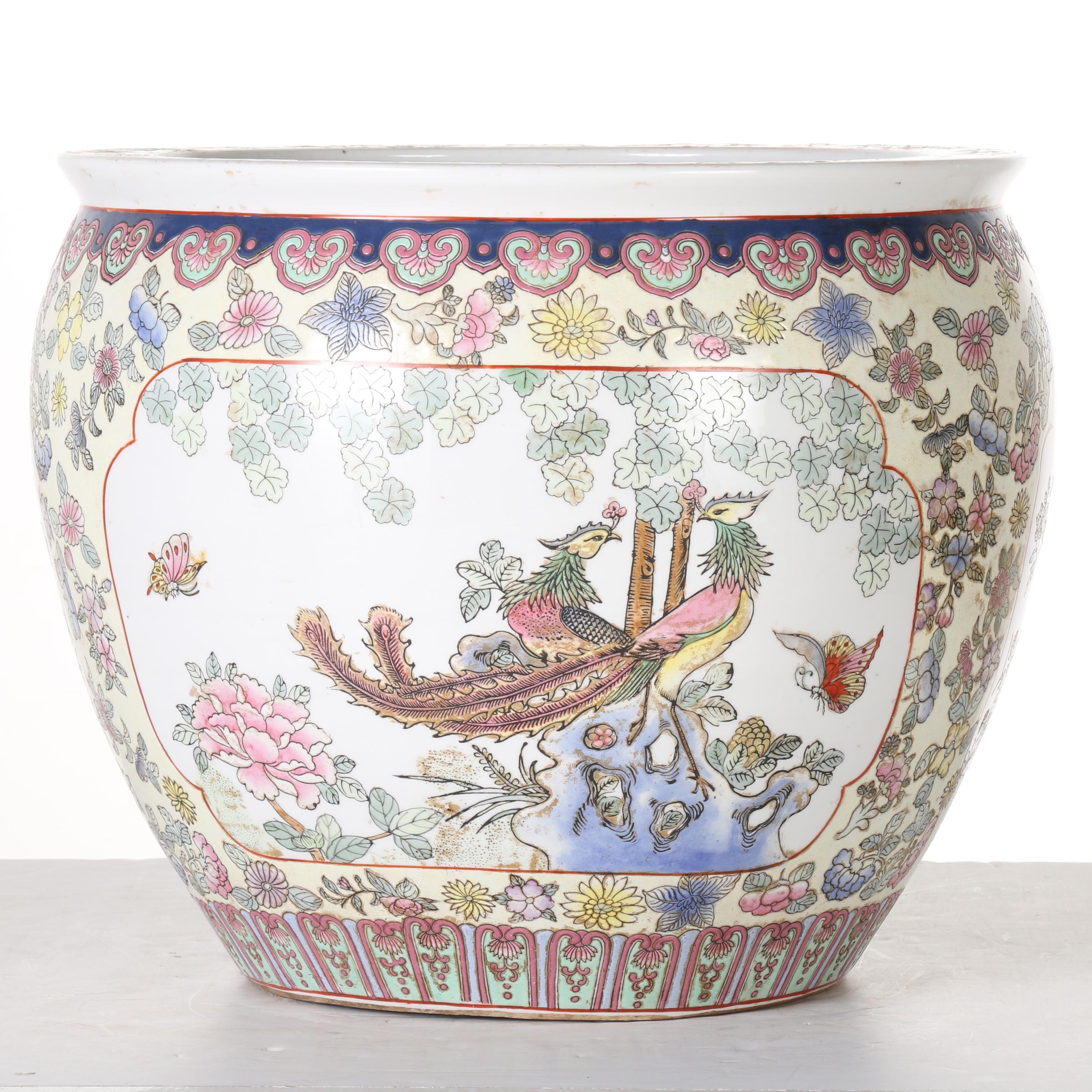 Chinese Ceramic Planter