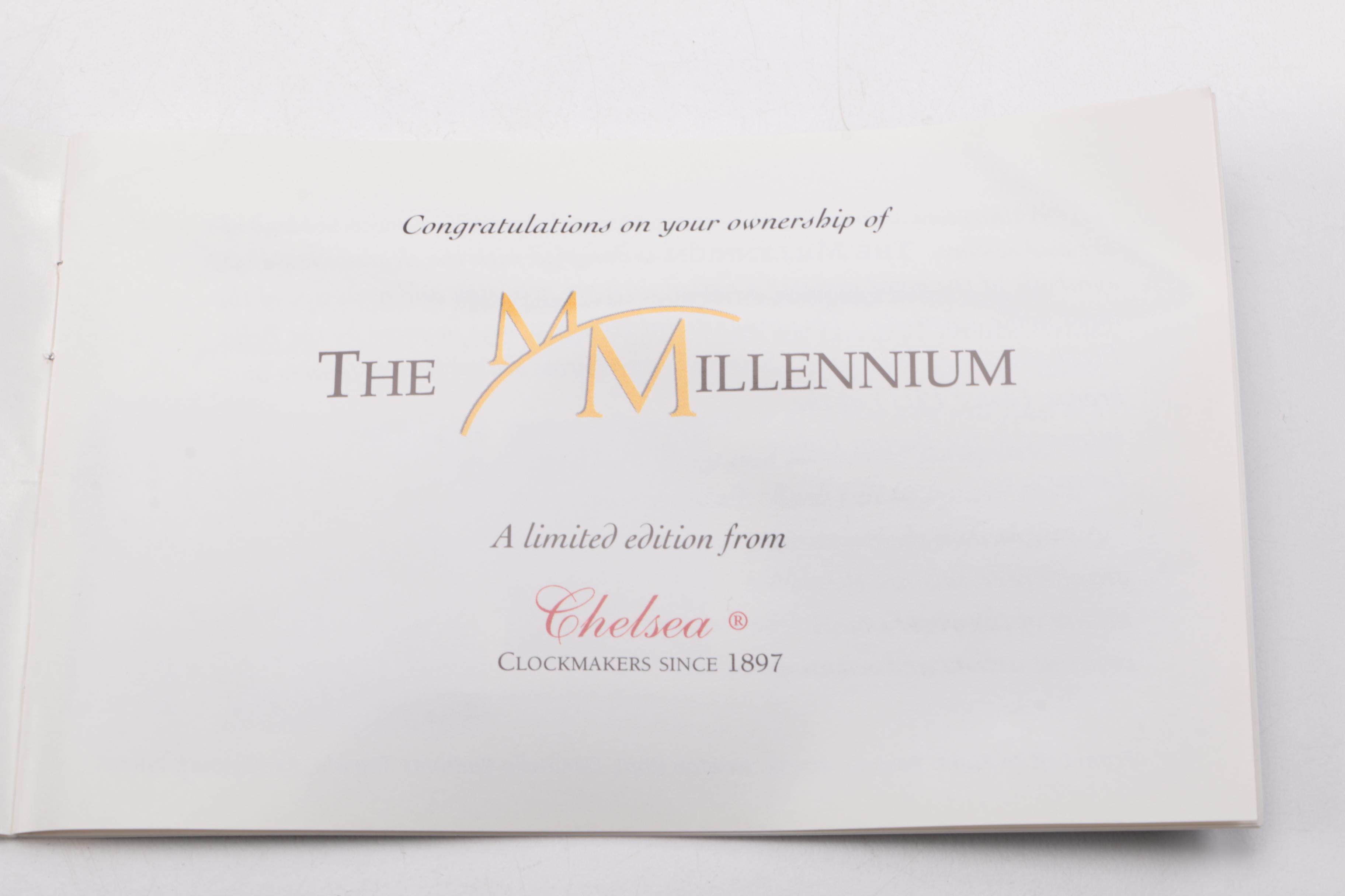 Limited Edition Millennium Chelsea Clock